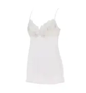 レッドレーベル バイ トリンプ0124 ロングキャミソール, ホワイト, product image number 2