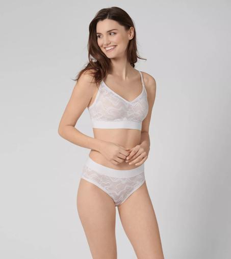 SLOGGI GO ALLROUND LACE BLANC