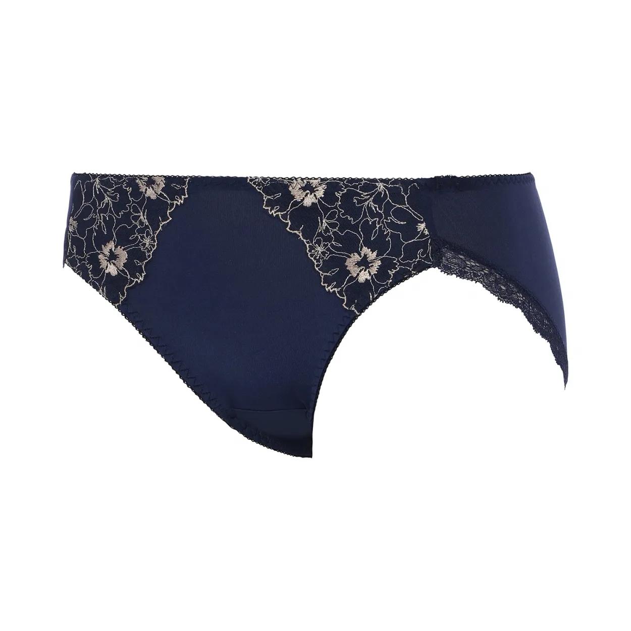 美胸フィットブラ アザレア レギュラーショーツ, ブルー, product image number 2