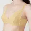 トリンプ プレミアム ゴールドレーベル4000 ブラジャー(パッドなし)【一部カラーSALE】, イエロー, model image number 4