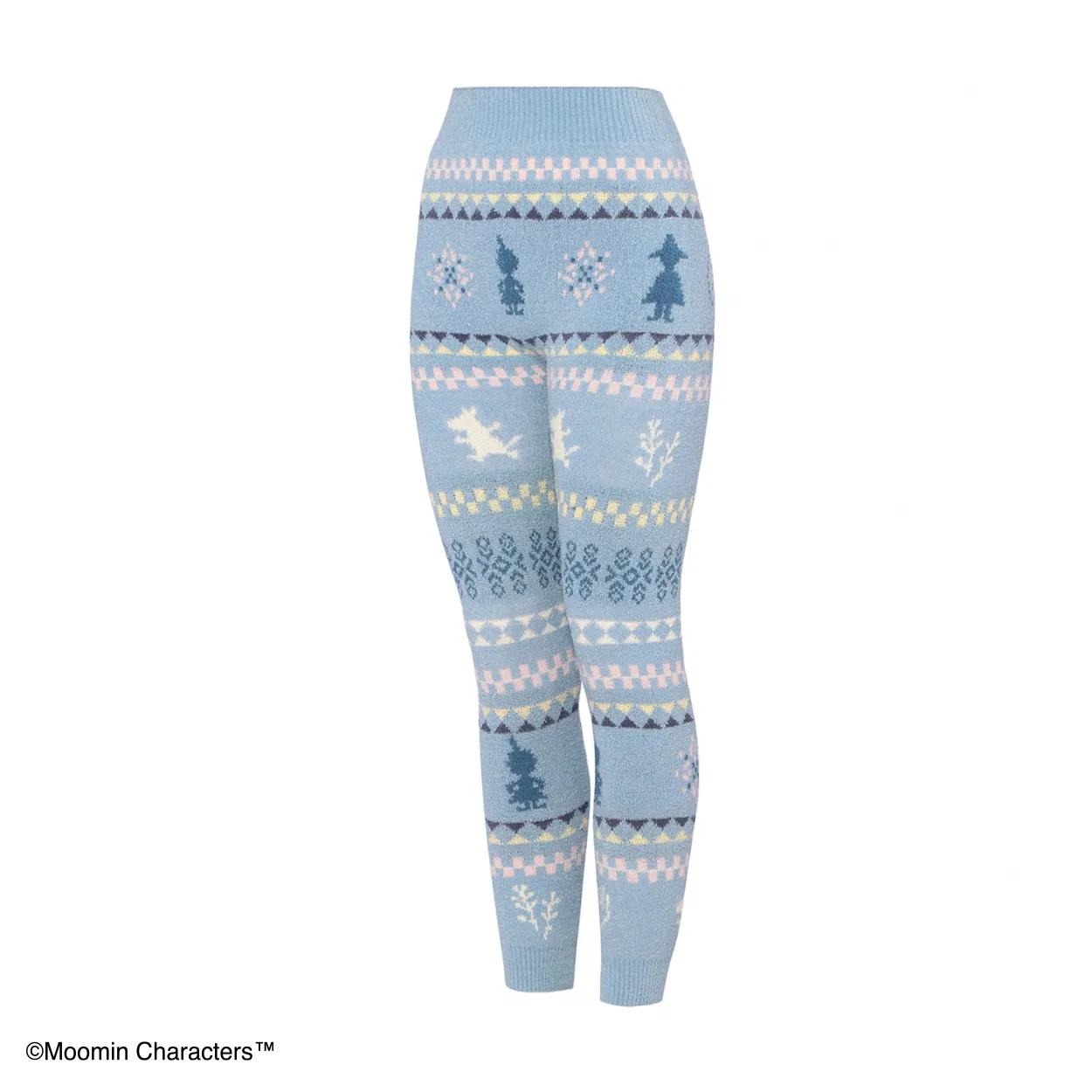 スロギーG073 ムーミン 9分丈ニットパンツ sloggi G073 KPT(9) MOOMIN