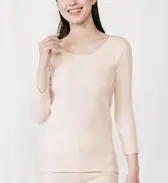 海底火山インナー5400 8分袖トップ【一部カラーSALE】, , model image number 0