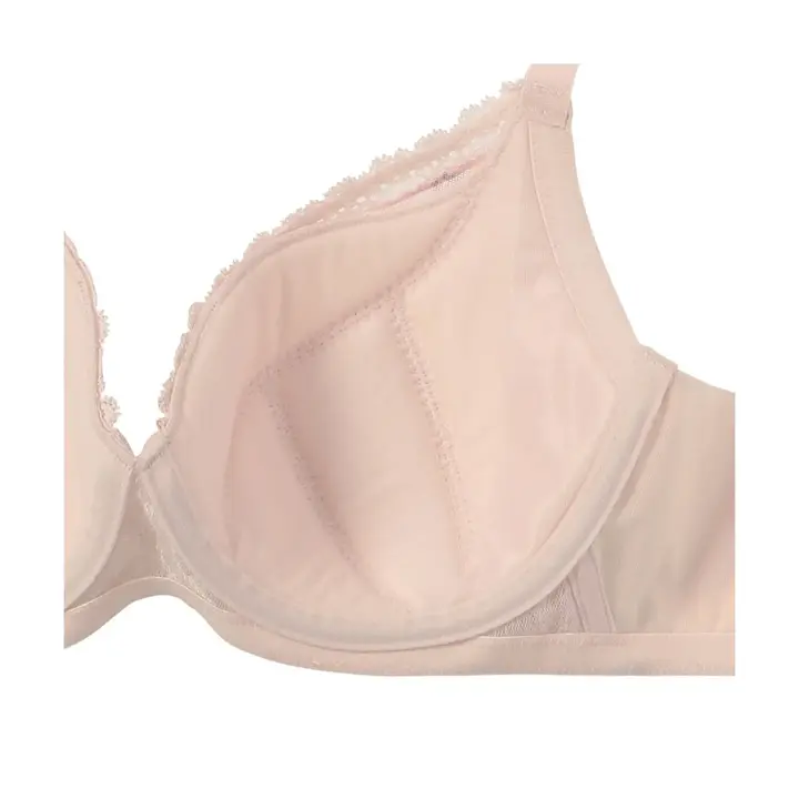 小さくしたいブラ 無理なく着やせ635 ブラジャー(パッドなし), ピンク, product image number 2