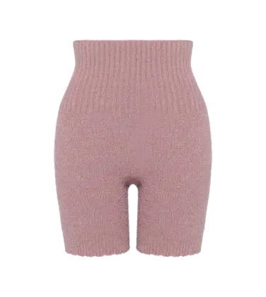 あったか2分丈ニットパンツ スロギー ホイップタッチ 腹巻付き2分丈ニットパンツ