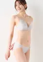 Daily AMOSTYLE 寄せブラ ブラ＆ショーツセット キューティーブロッサム