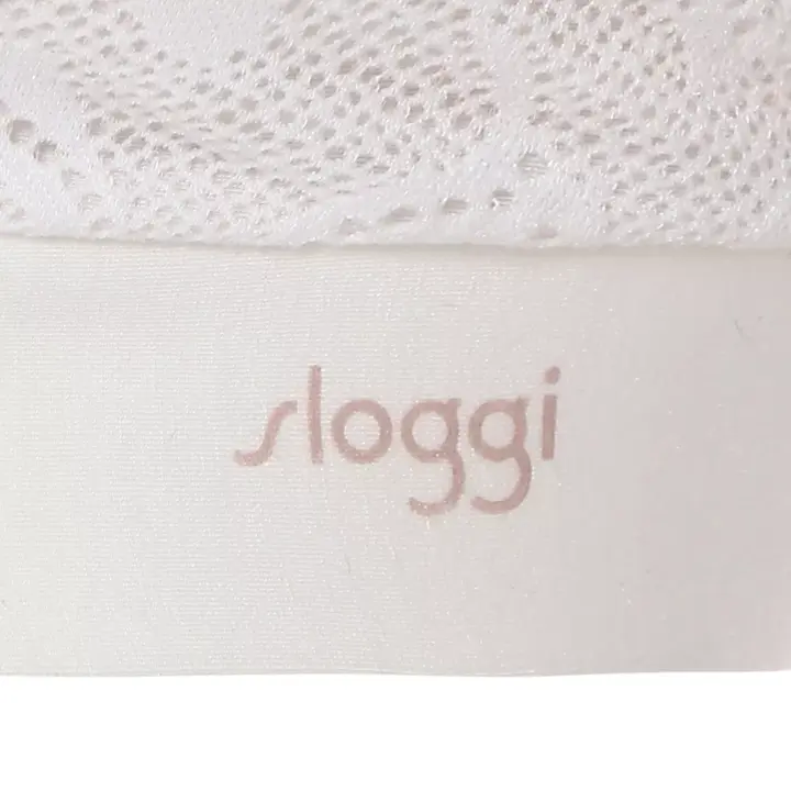 スロギー ゴー オールラウンド レース カップ付きハーフトップ, ホワイト, product image number 1