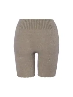 スロギー ホイップタッチ 3分丈ニットパンツ