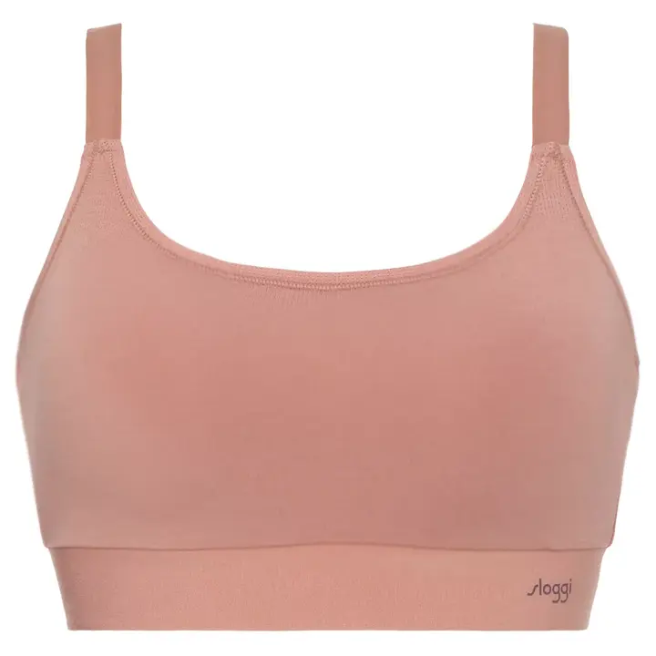 スロギー ゴー オールラウンド カップ付きハーフトップ2, オレンジ, product image number 0