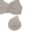 スロギー ゼロ フィール(R) ブラレット ハーフトップ, ブラウン, product image number 1