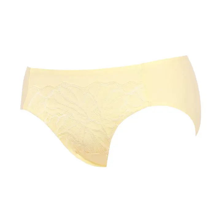 【SALE】コンフォートワイヤーブラ604 レギュラーショーツ, イエロー, product image number 2