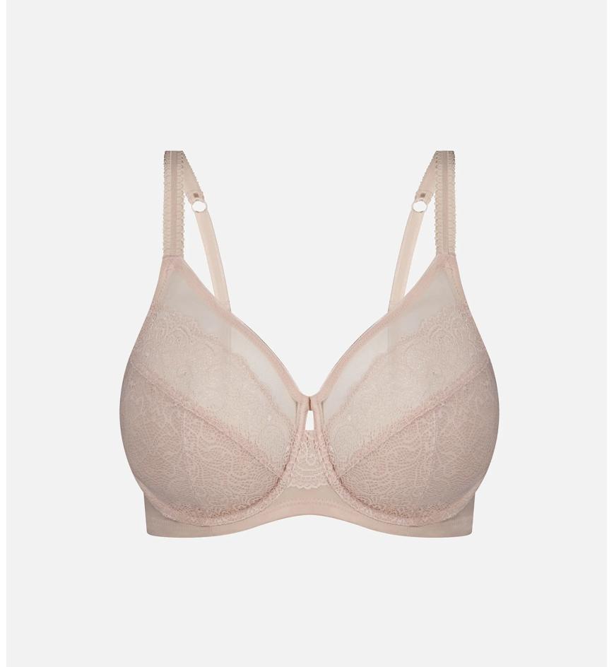 Triumph SHEER WIRED - Nude pink - Lace