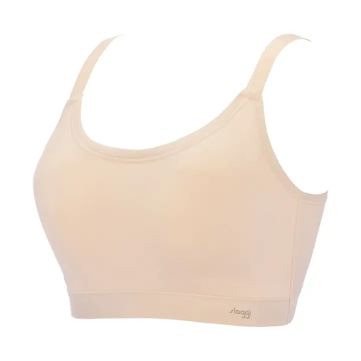 スロギー フリー オールラウンド ハーフトップ ラージ, ベージュ, product image number 2