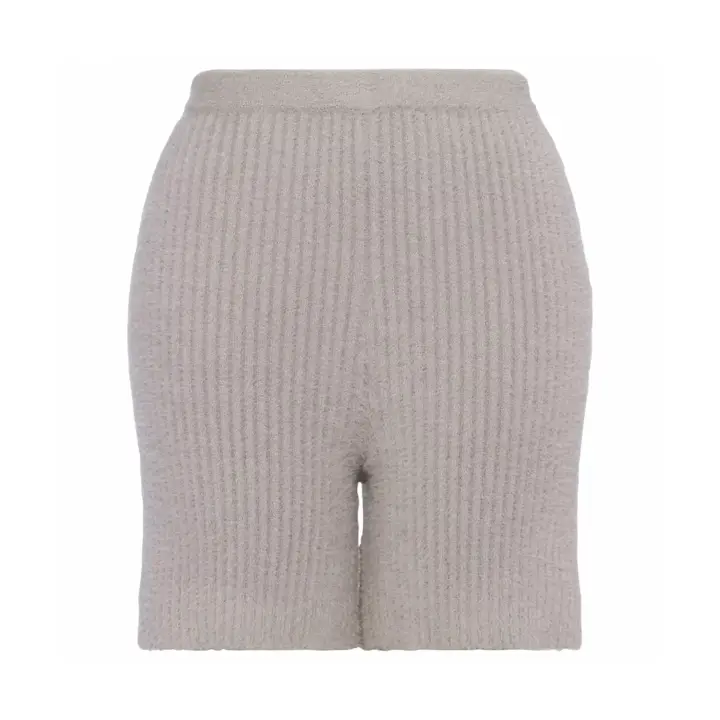 【SALE】スロギー ホームウェア 3分丈ニットパンツ, グレー, product image number 0