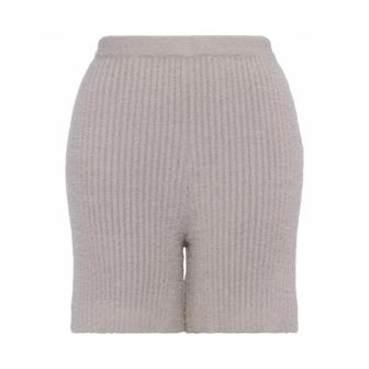 【SALE】スロギー ホームウェア 3分丈ニットパンツ, グレー, product image number 0
