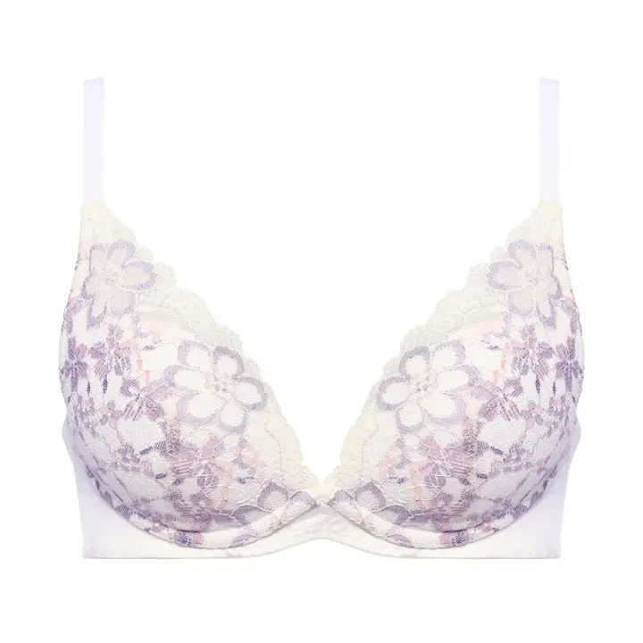 夢みるブラ(R) ノンワイヤー ブラ＆ショーツセット ドリームデイリリー【一部カラーSALE】, ホワイト, product image number 0