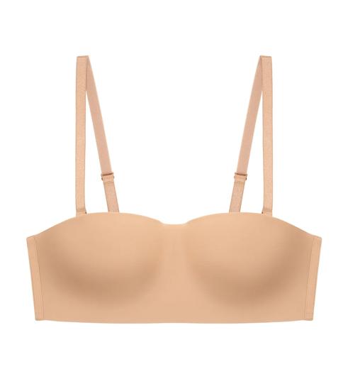 Triumph Simply Everyday Basic Non-Wired Detachable Padded Bra - Medium beige - Strapless\/Convertible Bra