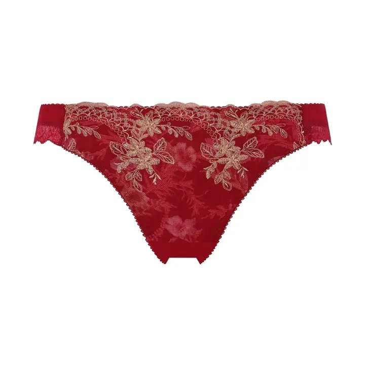 天使のブラ スリムライン644 ストリング, レッド, product image number 0