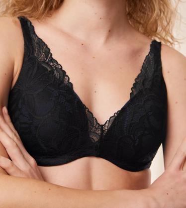 BODY MAKE-UP ILLUSION LACE in SCHWARZ