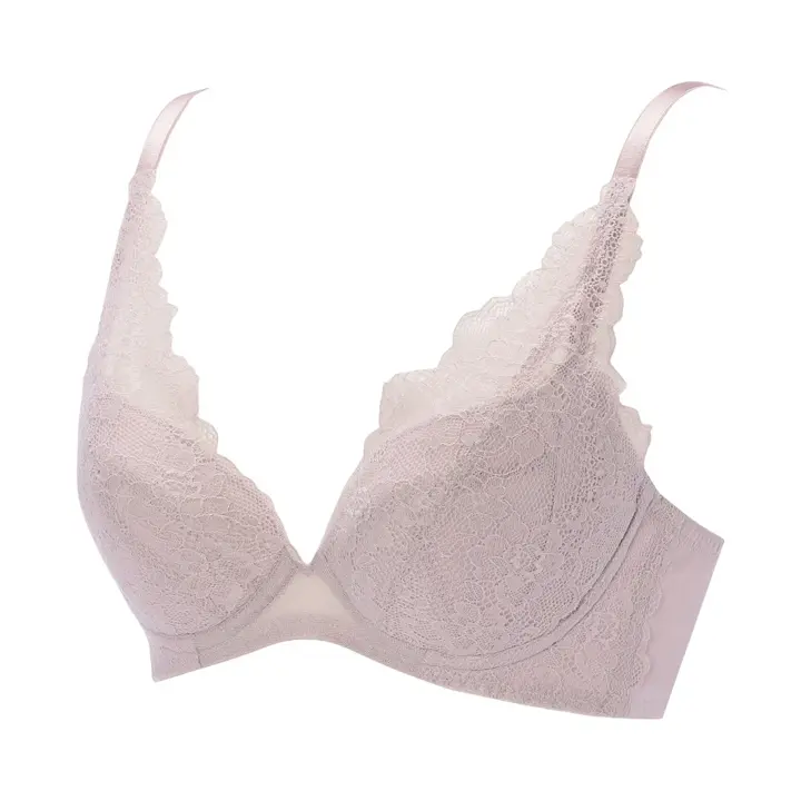 天使のブラ スリムライン632 ブラジャー【一部カラーSALE】, パープル, product image number 2