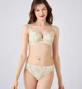 天使のブラ スリムライン644 ブラジャー, ホワイト, model image number 1