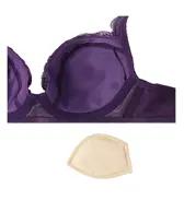 【SALE】トリンププレミアムゴールドレーベル3072ブラジャー, パープル, product image number 3