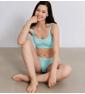 Triumph SLOGGI ZERO FEEL BLISS TOP - Misty turquoise - Non-wired Bra
