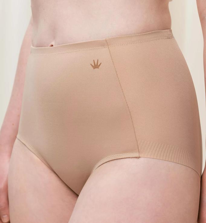 Women's Lastex Triumph Becca Extra High Cotton Panty - Beige