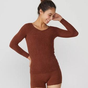【SALE】スロギー ゼロ フィール(R) ニット ホイップタッチ ニットパンツ, , model image number 3