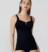 エス バイ スロギー ロージー ウッズ カップ付きキャミソール, ブラック, model image number 0