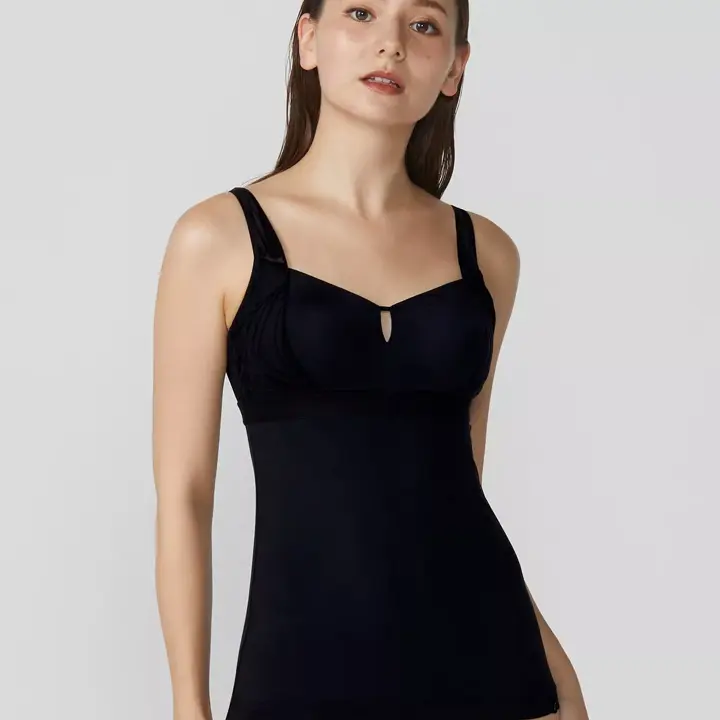 エス バイ スロギー ロージー ウッズ カップ付きキャミソール, ブラック, model image number 0