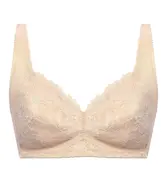 楽ソフト6040 ノンワイヤーブラジャー, ベージュ, product image number 0