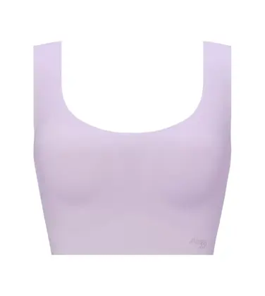 【WEB限定】綿混タイプ(スロギーG028)　カップ付きハーフトップ