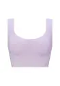 【WEB限定】綿混タイプ(スロギーG028)　カップ付きハーフトップ