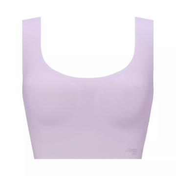 WEB限定】綿混タイプ(スロギーG028) カップ付きハーフトップ ハーフ