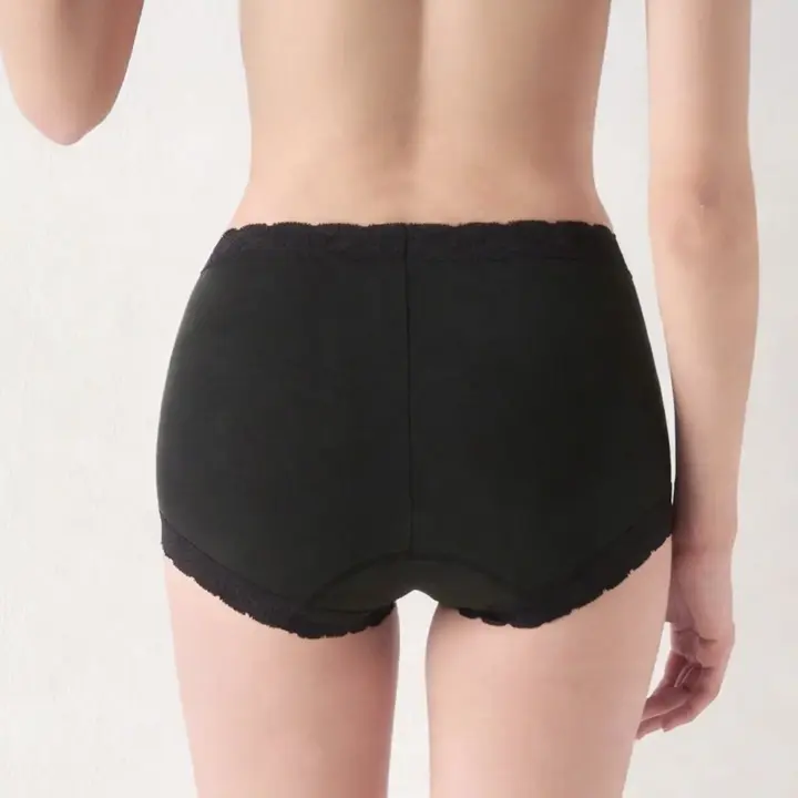 スロギーフィット サニタリー マキシ, ブラック, model image number 1