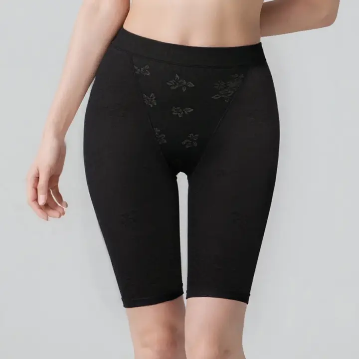 恋するヒップ609 ロングガードル, ブラック, model image number 0