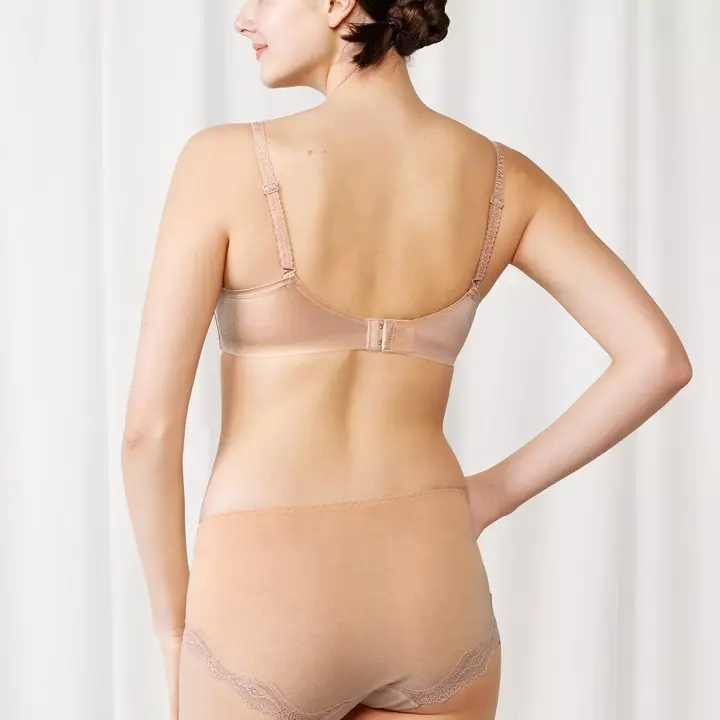 【SALE】トリンプストーリー598 ブラジャー(パッドなし), ベージュ, model image number 3