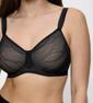 Triumph AIRY SENSATION MINIMISER BRA - Black - Minimiser