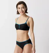 エス バイ スロギー センシュアル ノンワイヤーブラ, ブラック, model image number 1