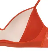 【SALE】エス バイ スロギー スパーブ ノンワイヤーブラ, レッド, product image number 2