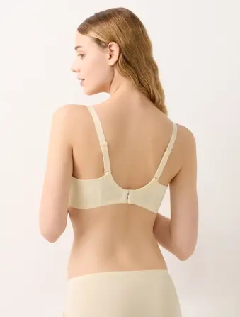 小さくしたいブラ 無理なく着やせ635 ブラジャー(パッドなし)