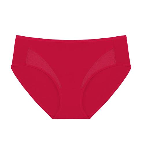 Triumph Simply Everyday Chic 系列平腳內褲 - Paprika red - 單件裝內褲