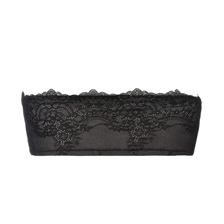【SALE】アモスタイルバンドゥ ブラジャー(ストラップ取り外し可) スタイリングコレクション, ブラック, product image number 1