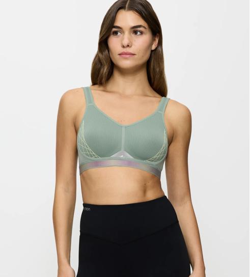 Triumph Triaction Cardio Flow - Abstinthe - Triumph - Category Activewear: Non-wired bras