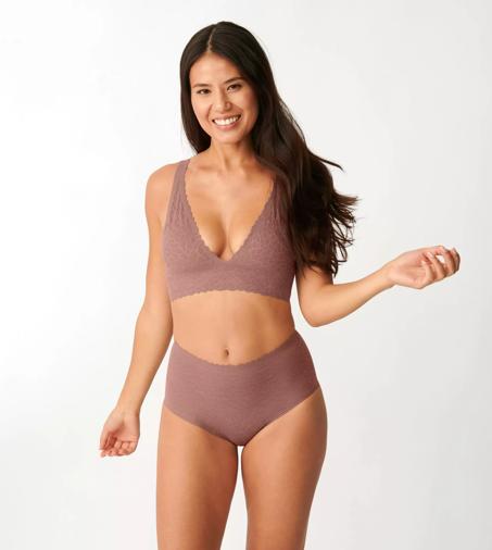 SLOGGI ZERO FEEL LACE MARRON