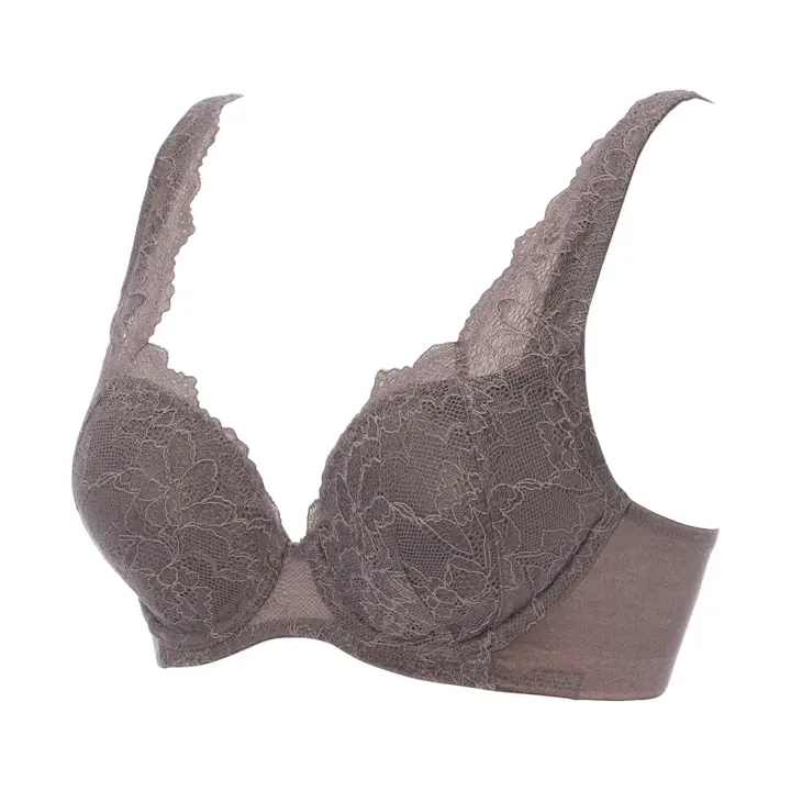 恋するブラ612 ブラジャー【一部カラーSALE】, ブラウン, product image number 2