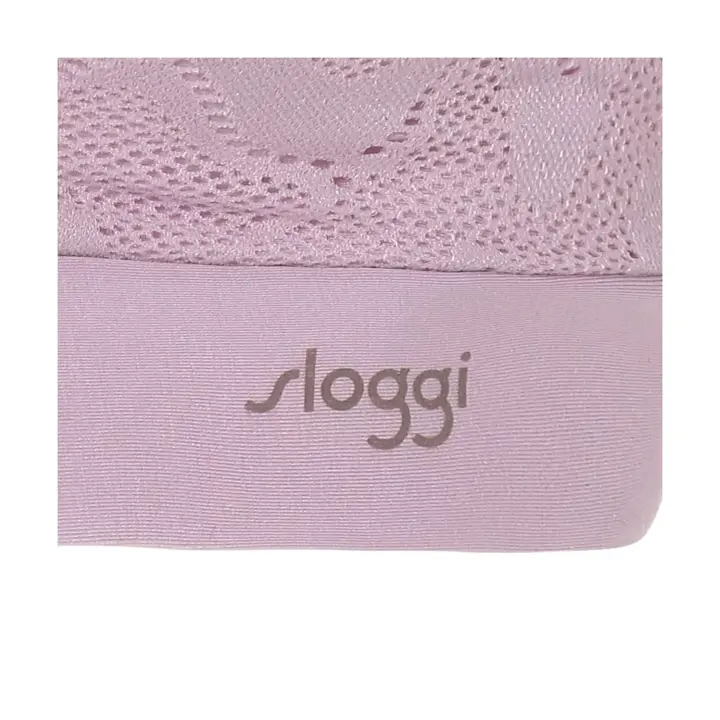 スロギー ゴー オールラウンド レース カップ付きハーフトップ, ピンク, product image number 1