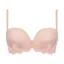 Daily AMOSTYLE ふわ盛り ノンワイヤー ブラジャー (クラシカルプリーツ), ピンク, product image number 0