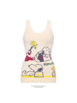 スロギー Warmer SNOOPY G083 袖なしトップ
