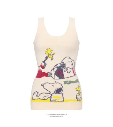スロギー Warmer SNOOPY G083 袖なしトップ